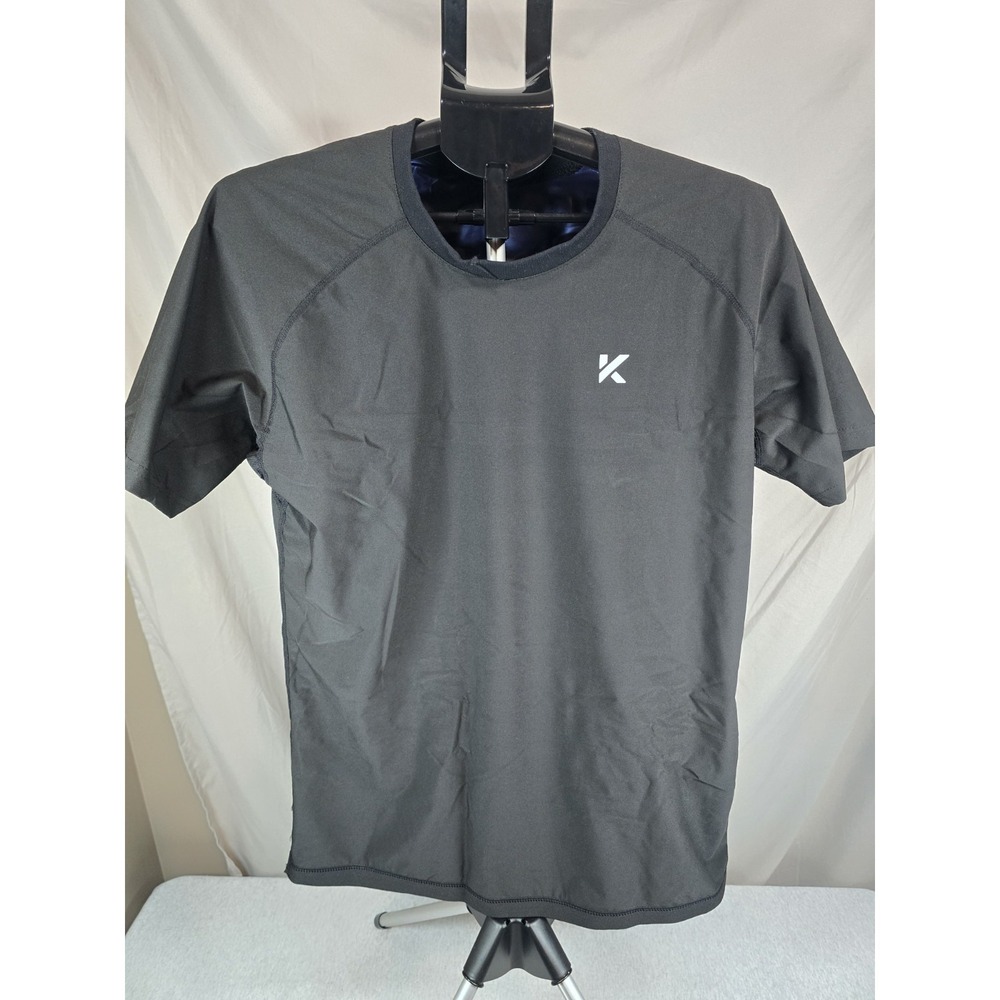 Kewlioo Snug & Tight Fit Shirt Men's XxxL Black Gym Heat Trapping Sweat Vest